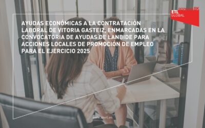 Ayudas económicas a la contratación laboral de Vitoria-gasteiz