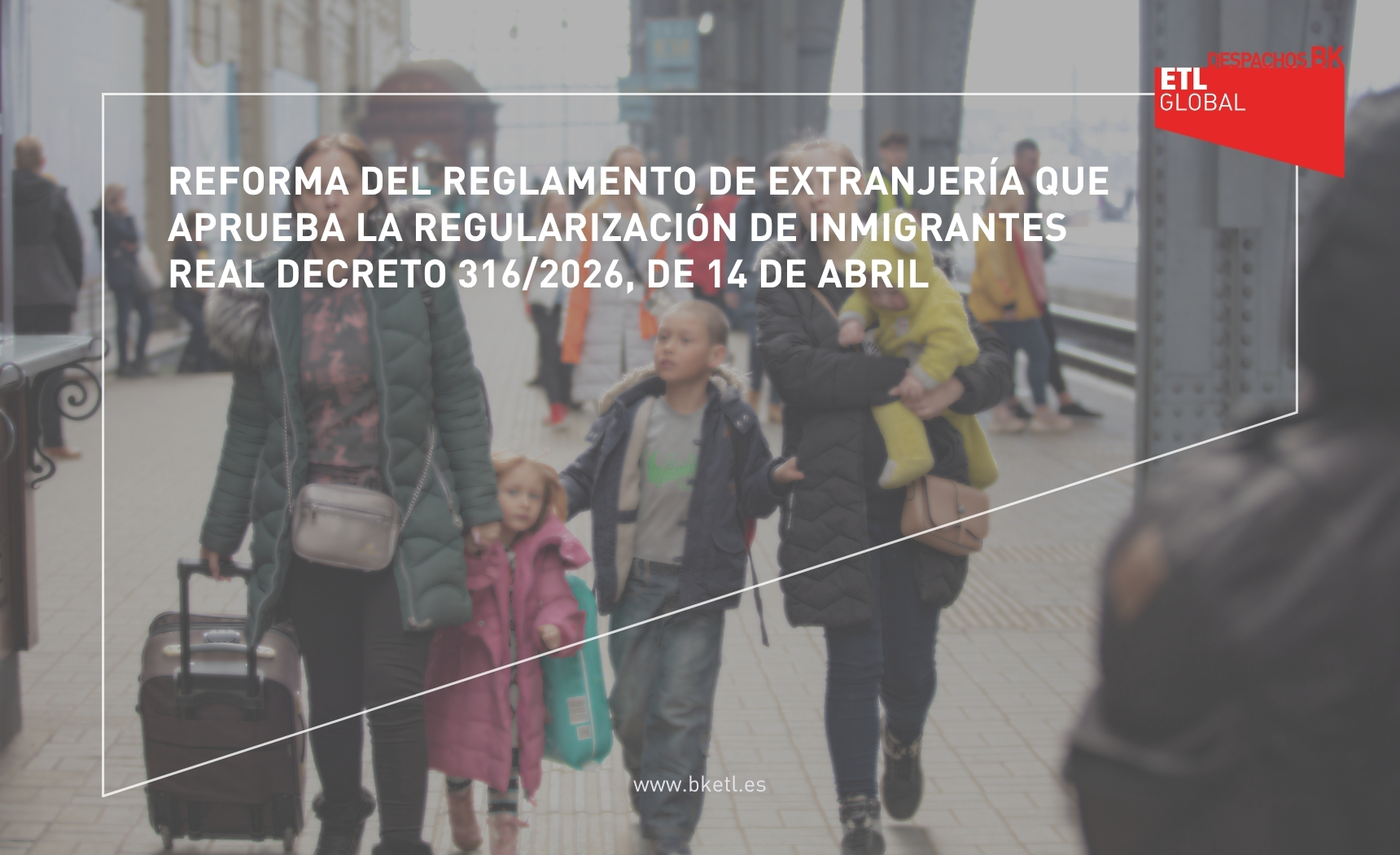 Reglamento de Extranjería que aprueba la regularización de inmigrantes