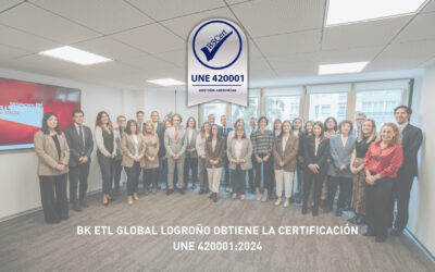 BK ETL GLOBAL Logroño obtiene la certificación UNE 420001:2024